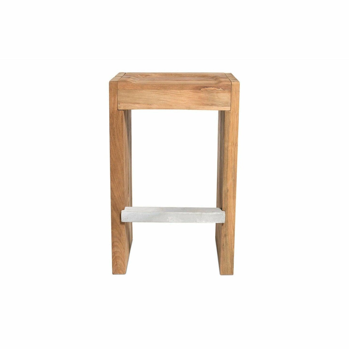 Perpetual Teak Solo Bar Stool