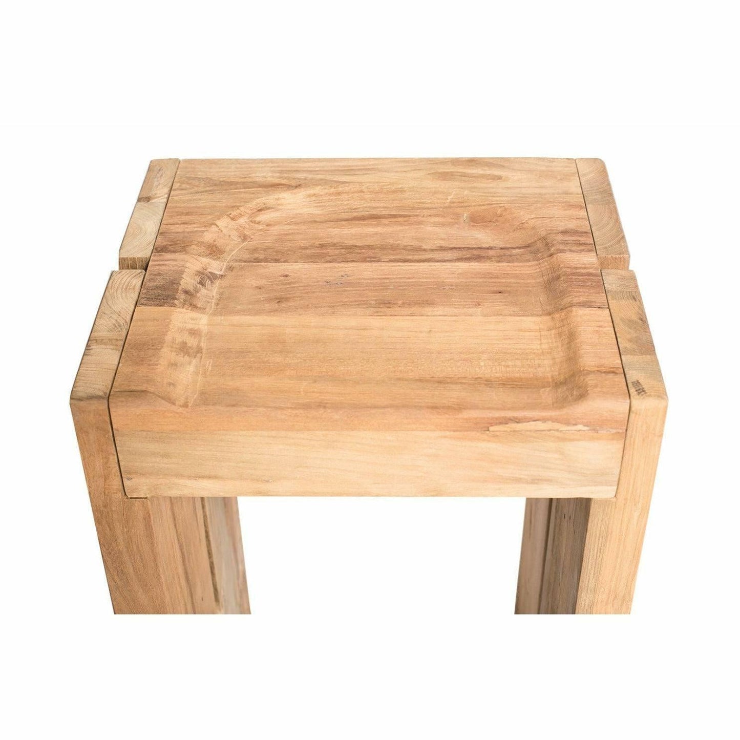 Perpetual Teak Solo Bar Stool