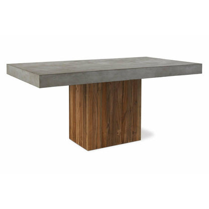 Perpetual Teak Sparta Dining Table Slate Grey