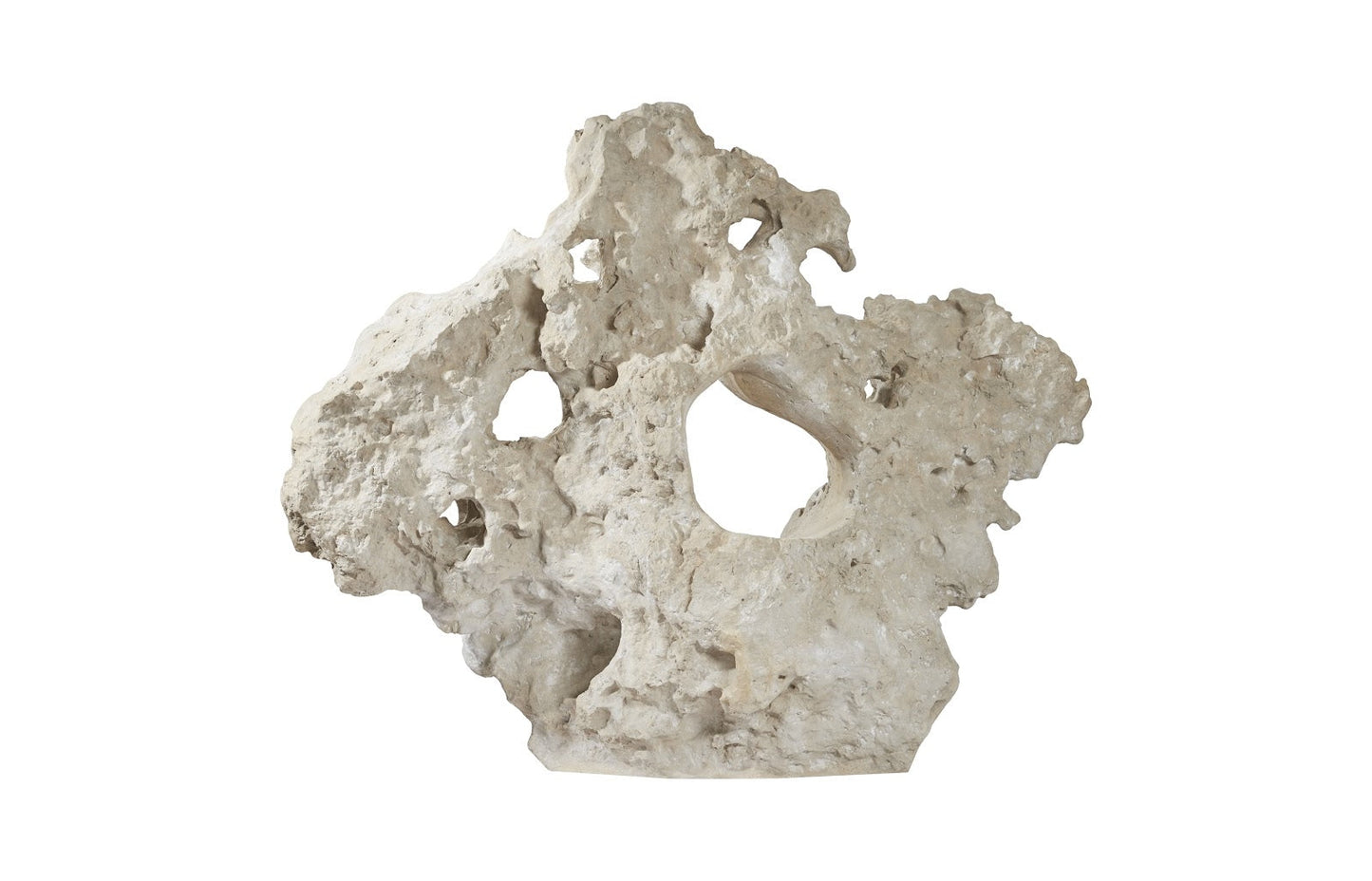 Colossal Cast Stone Sculpture with Seat Roman Stone