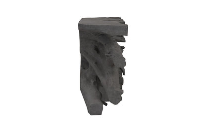 Tavolo da salotto con base a radice in pietra antracite Beau Cast