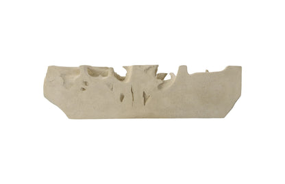 Tavolo portaoggetti con base a radice in pietra romana Beau Cast