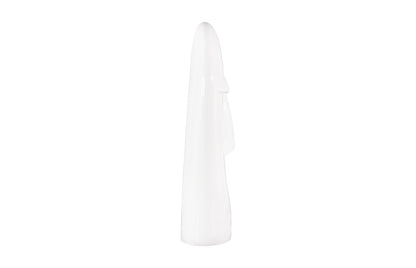 Emerging Face Sculpture Gel Coat White