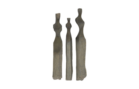 Cast Women Wall Art, Set of 3