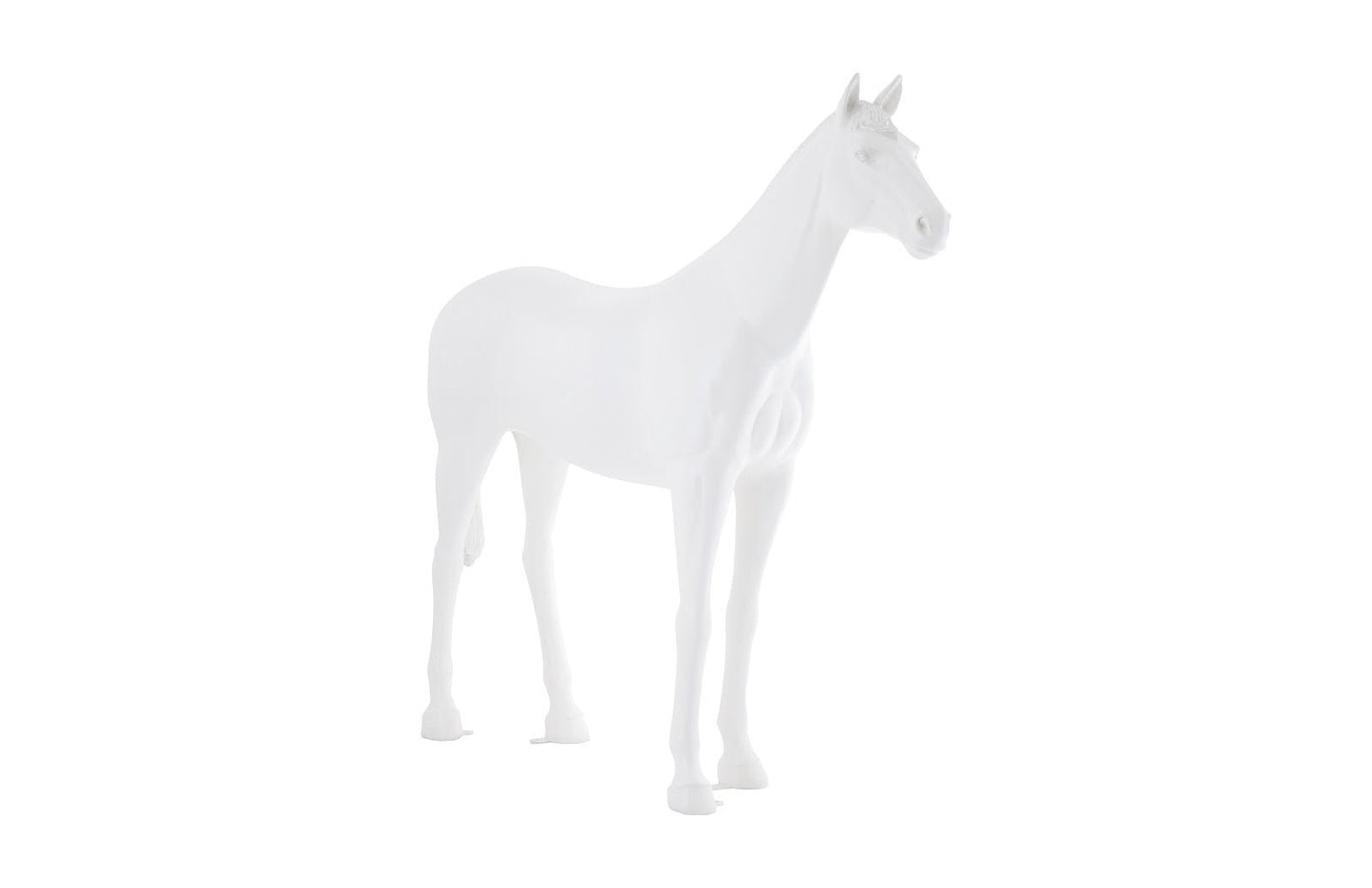 Life Size Horse White