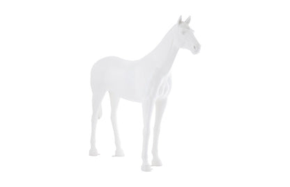 Life Size Horse White