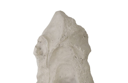 Colossal Cast Stone Sculpture Single Hole, Roman Stone