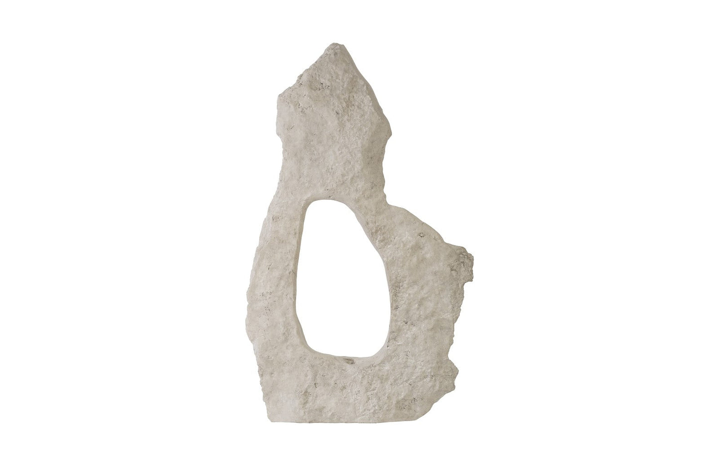 Colossal Cast Stone Sculpture Single Hole, Roman Stone
