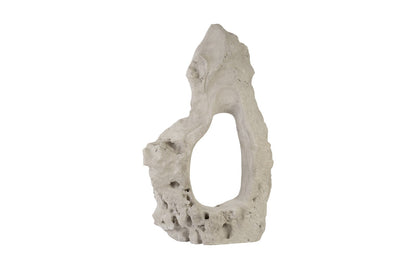 Colossal Cast Stone Sculpture Single Hole, Roman Stone