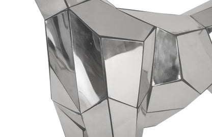 Crazy Cut Dog Stainless Steel, Silver