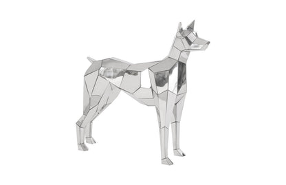 Crazy Cut Dog Stainless Steel, Silver