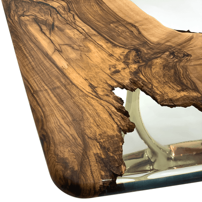 Pheraea Walnut Wood River Dining Table