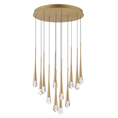 PIERCE 12-LIGHT LED PENDANT