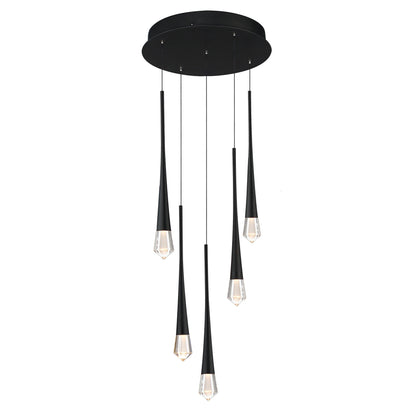 PIERCE 5-LIGHT LED PENDANT