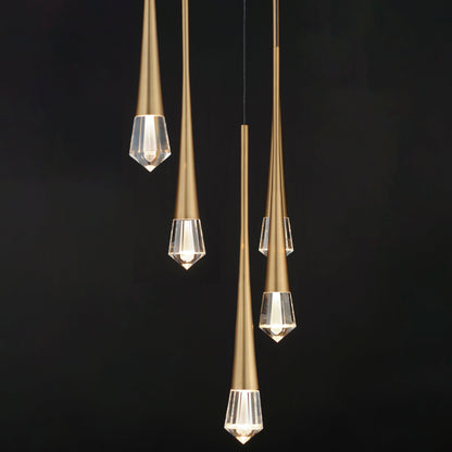 PIERCE 5-LIGHT LED PENDANT
