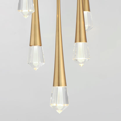PIERCE 5-LIGHT LED PENDANT