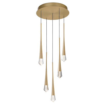 PIERCE 5-LIGHT LED PENDANT