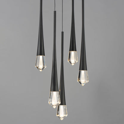 PIERCE 5-LIGHT LED PENDANT