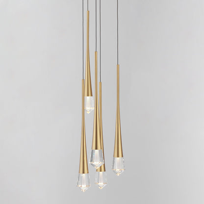PIERCE 5-LIGHT LED PENDANT