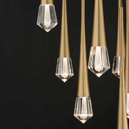 PIERCE 9-LIGHT LED PENDANT