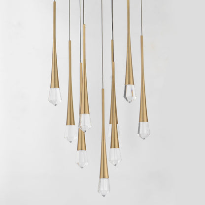 PIERCE 9-LIGHT LED PENDANT