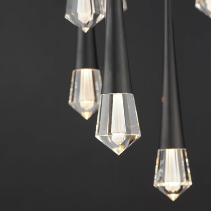 PIERCE 9-LIGHT LED PENDANT