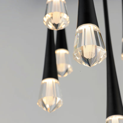PIERCE 9-LIGHT LED PENDANT