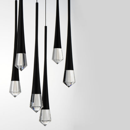 PIERCE 9-LIGHT LED PENDANT