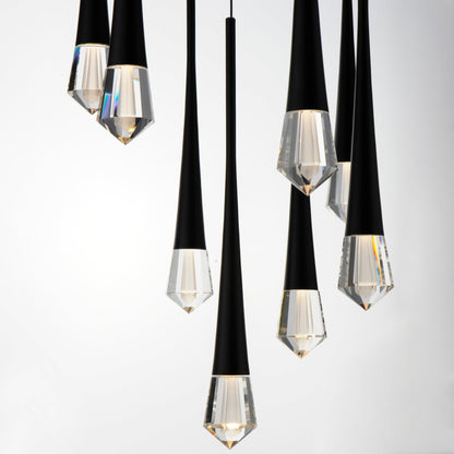 PIERCE 9-LIGHT LED PENDANT