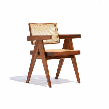 Pierre J Arm Teak Full Wicker