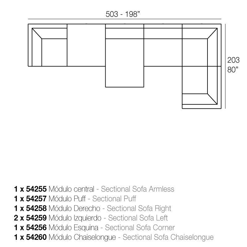 Pixel Modular Sectional