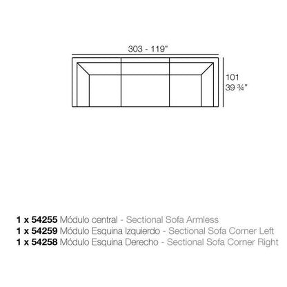 Pixel Modular Sectional