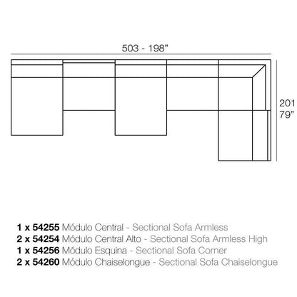 Pixel Modular Sectional