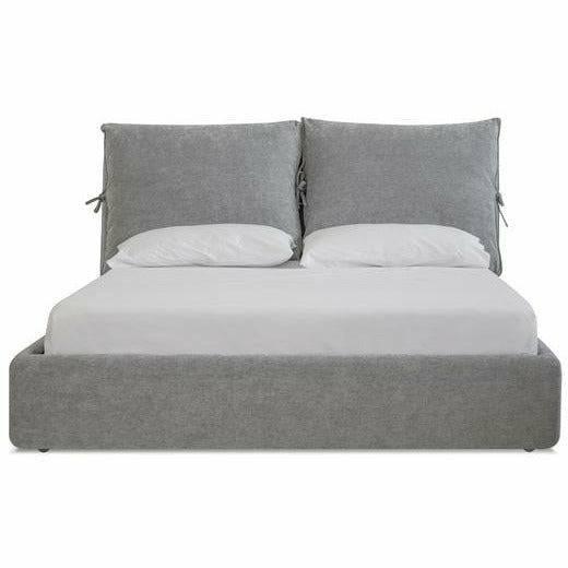 PLUME BED HEATHER GREY CHENILLE