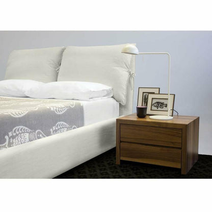 PLUME BED HEATHER GREY CHENILLE