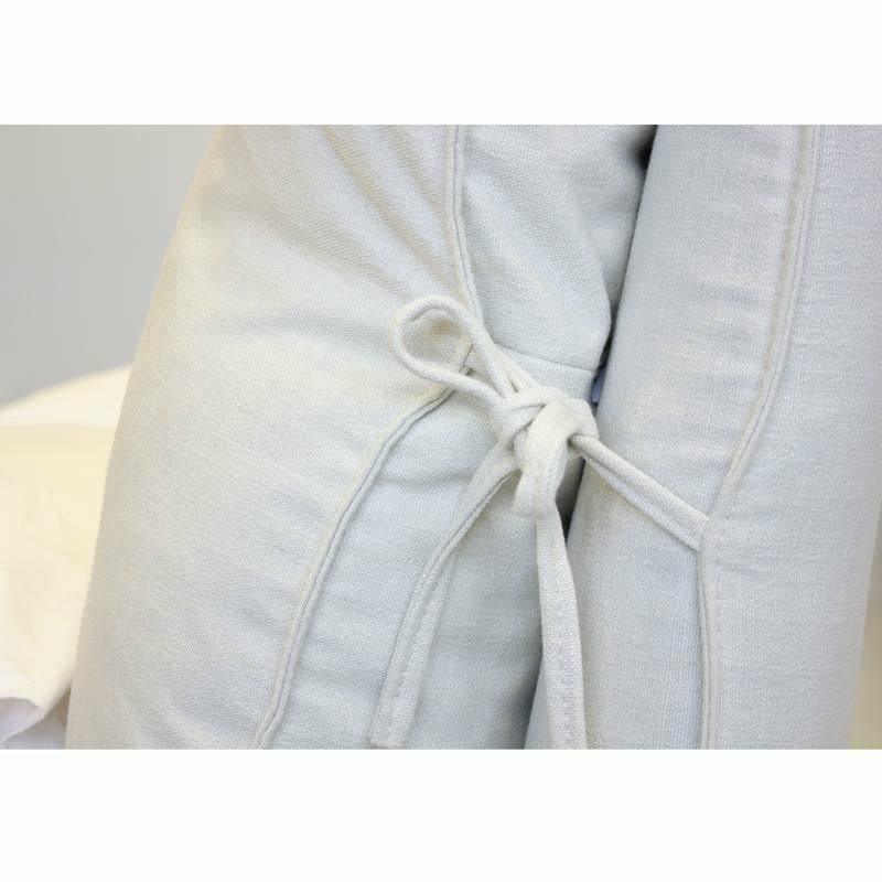 PLUME BED HEATHER GREY CHENILLE