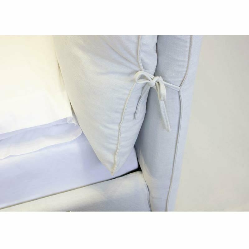 PLUME BED HEATHER GREY CHENILLE