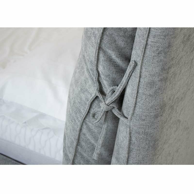 PLUME BED HEATHER GREY CHENILLE