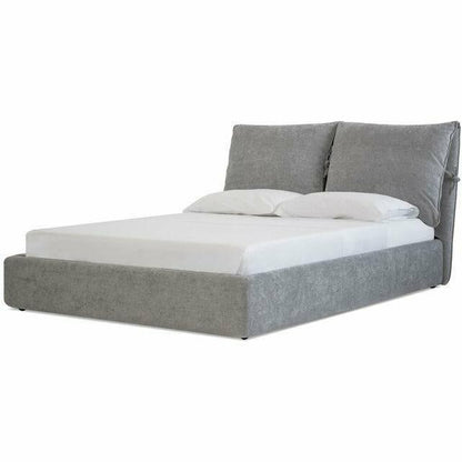 PLUME BED HEATHER GREY CHENILLE