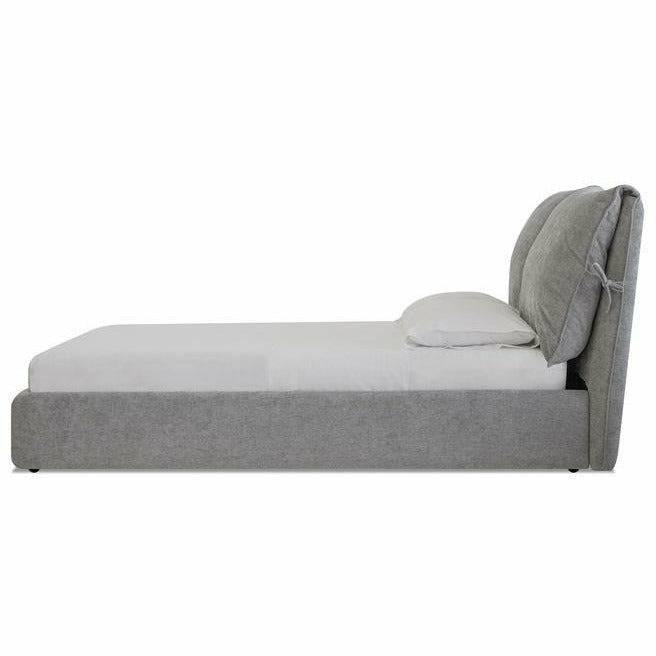 PLUME BED HEATHER GREY CHENILLE