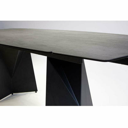 PRISM DINING TABLE INDUSTRIAL GREY
