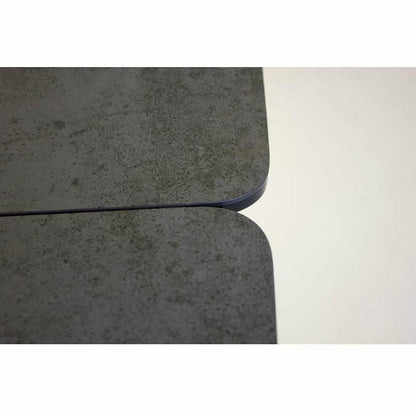 PRISM DINING TABLE INDUSTRIAL GREY