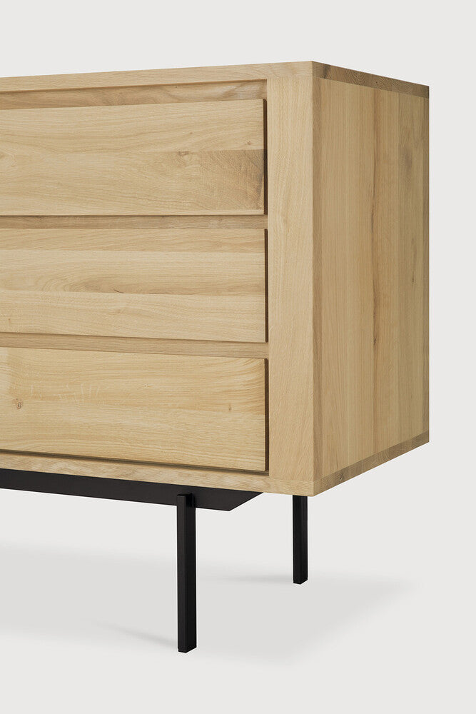 Shadow Sideboard With Black Metal Legs