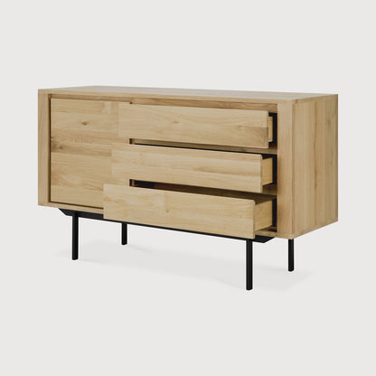 Shadow Sideboard With Black Metal Legs