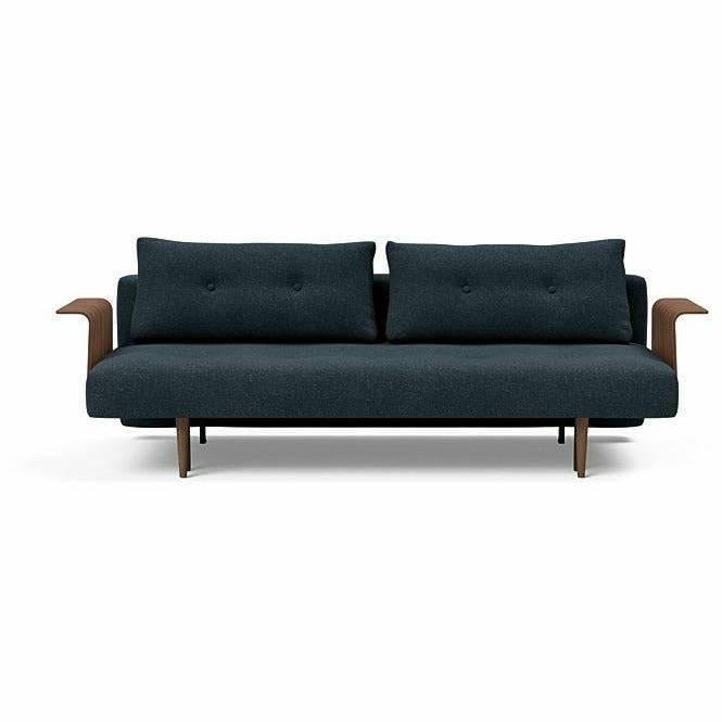 Recast Plus Sofa Bed Dark Styletto With Arms