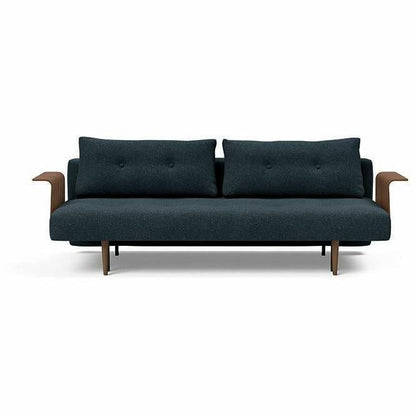Recast Plus Sofa Bed Dark Styletto With Arms