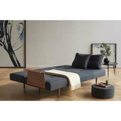 Recast Plus Sofa Bed Dark Styletto With Arms