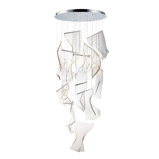 RINKLE 28 14-LIGHT LED PENDANT