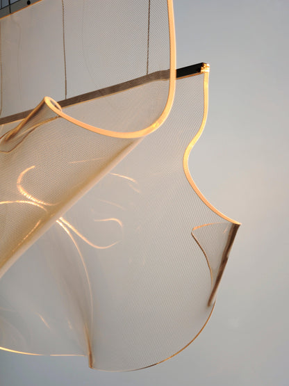 RINKLE 3-LIGHT LINEAR LED PENDANT