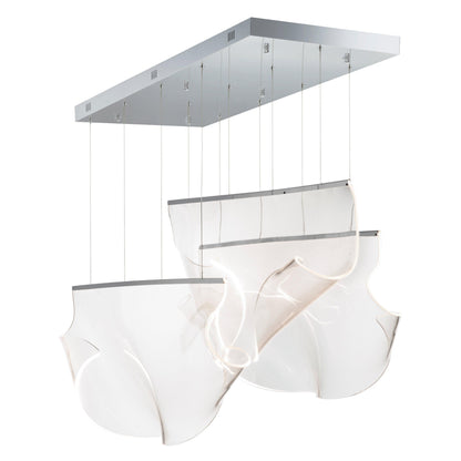 RINKLE 3-LIGHT LINEAR LED PENDANT